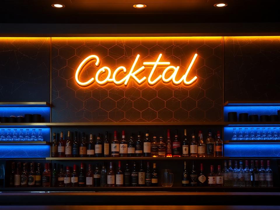 Bars & Nightlife LED neon sign example